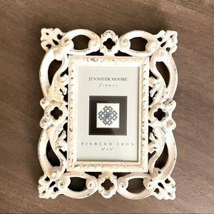 Jennifer Moore Pierced Iron Picture Frame 4x6 inch